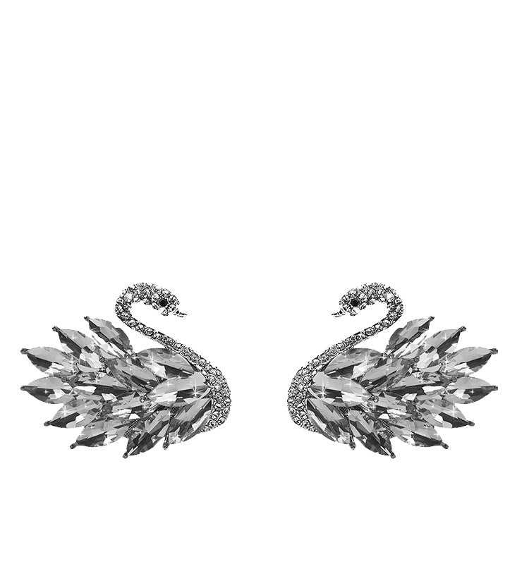 Car Crystal Diamond Swan Air Outlet Clip