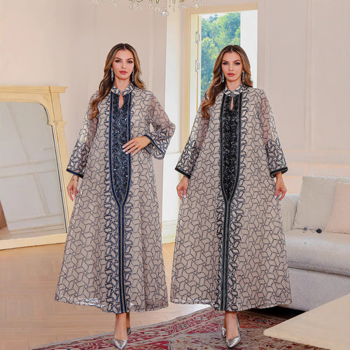 New Muslim Robe Female Dress Middle East Clothing - happyshop365247