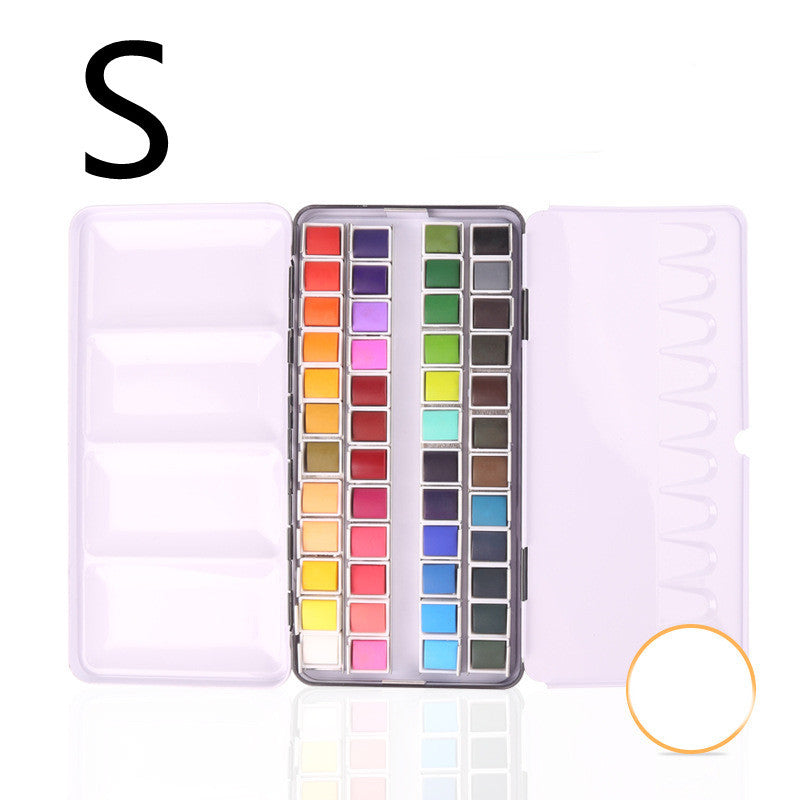 Solid Watercolor Paint Set Sketch Watercolor