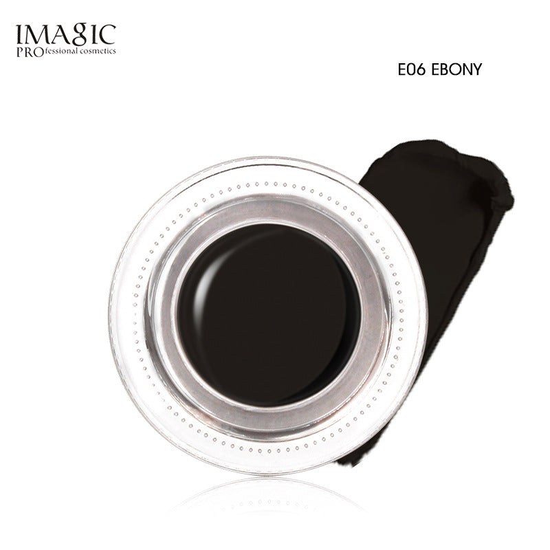 IMAGIC Makeup Waterproof Eyebrow Cream 6 Colors Optional With Brush Head Eyebrow Cream Set - happyshop365247