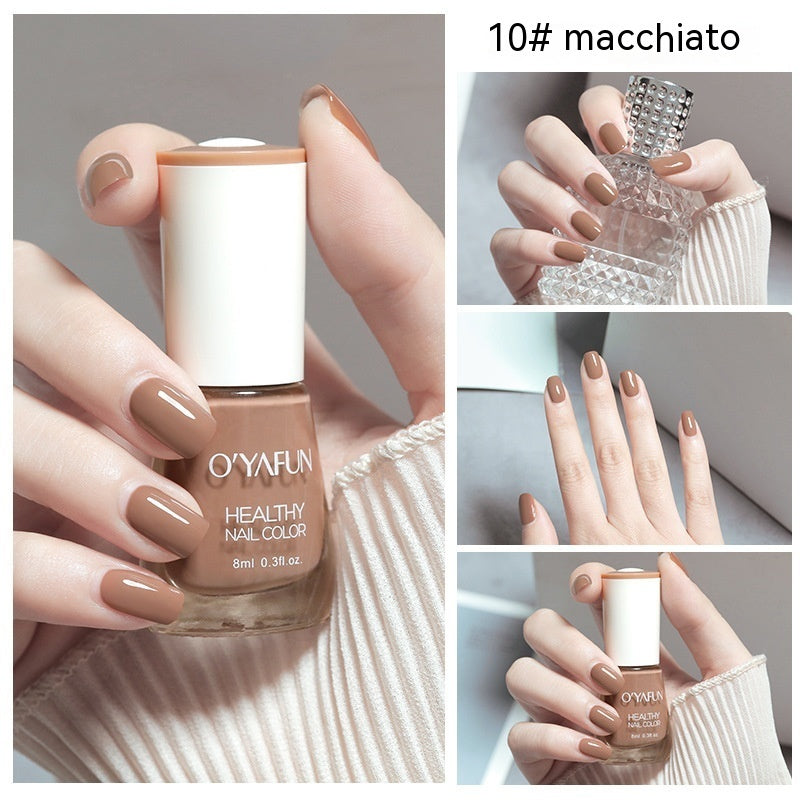 Nail Polish New Water-based Long-lasting Quick-drying Transparent - happyshop365247
