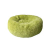 Round Long Hairy Autumn And Winter Nest Pad Cat Mattress - happyshop365247