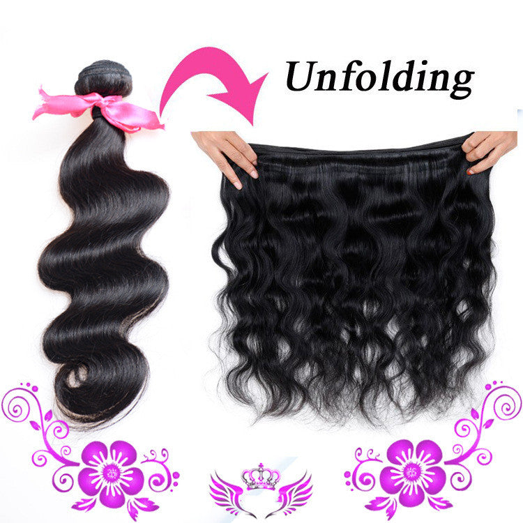 Peruvian virgin hair body wave Peru real human hair hair hair - happyshop365247