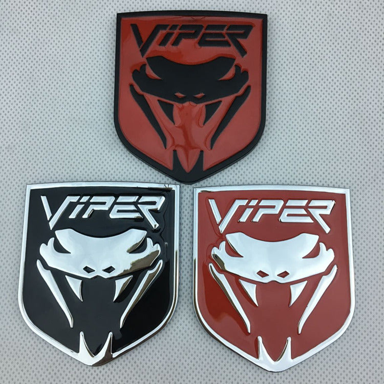 Metal car stickers off-road modification Dodge Viper