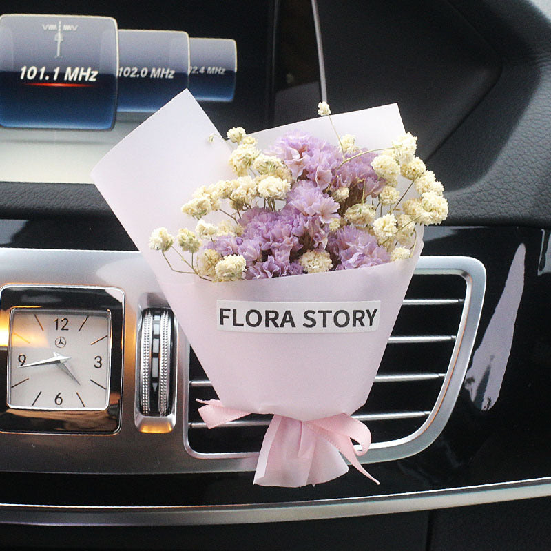 Dried Flower Car Air Outlet Air Conditioner Perfume Aromatherapy Pieces