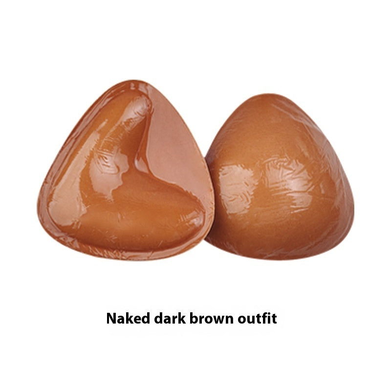 Double Sided Adhesive Sticky Bra Inserts Push Up Thick Sponge Breast Lift Pads Women Swimsuit Bikini Cup Enhancer - happyshop365247
