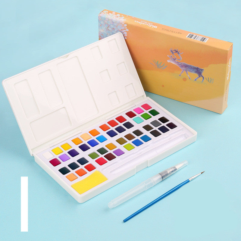 Solid Watercolor Paint Set Sketch Watercolor