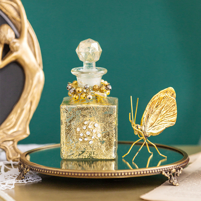 Vintage Glass Perfume Bottle Without Fire - happyshop365247