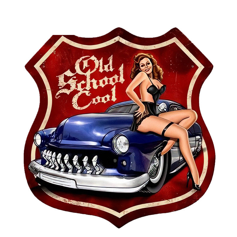 3D Sexy Girl Knuckle Motorcycle Decals
