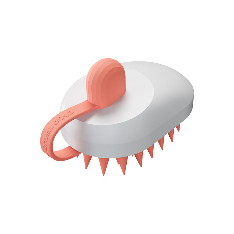 Soft Silicone Pets Hair Remover Comb Handheld Bath Shower Hair Shampoo Massage Brush For Dogs Cats Cleaning Tools Pet Products - happyshop365247