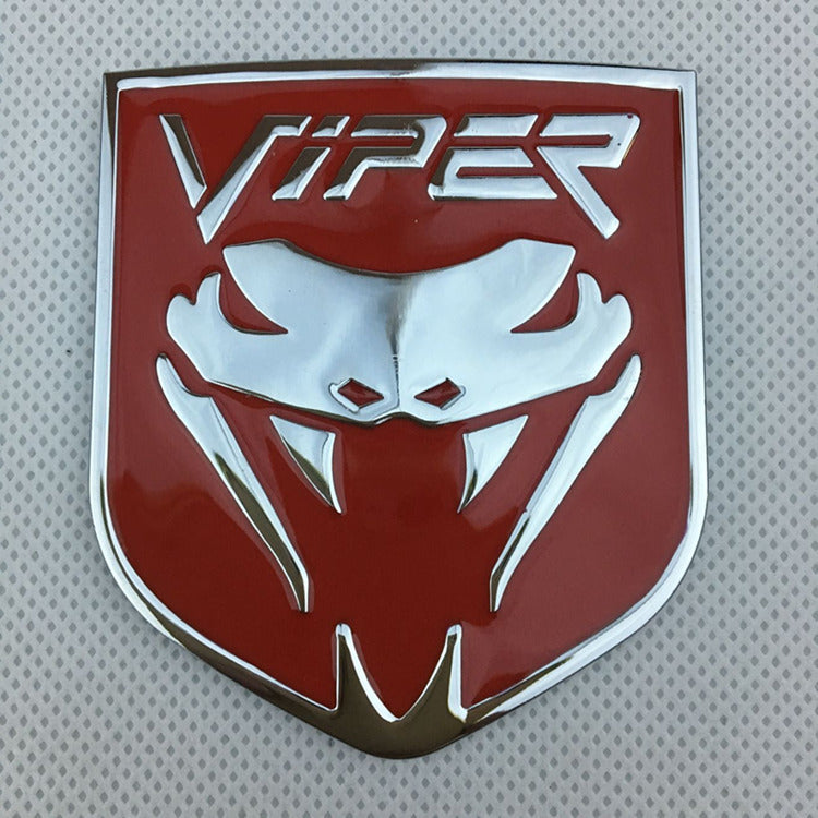 Metal car stickers off-road modification Dodge Viper