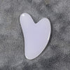 Resin Beeswax Heart-shaped Gu Sha Facial Scraping Sheet For Beauty Salon - happyshop365247