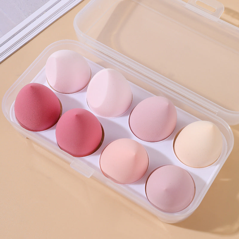 Cosmetic Egg Powder Puff Cushion Super Soft Smear-proof Beauty Blender Studio Sponge Egg - happyshop365247