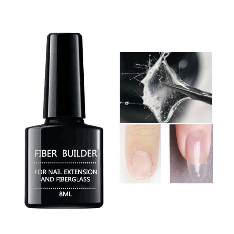Fiber Bulider Nail Gel Quick Building Repair Broken Nails Soak Off UV Gel - happyshop365247