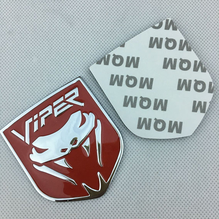 Metal car stickers off-road modification Dodge Viper