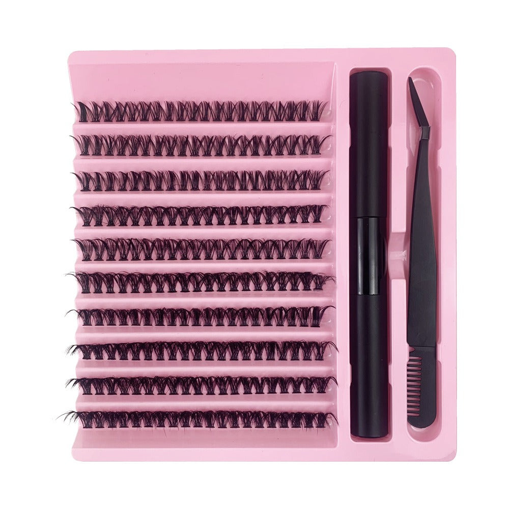 Self-grafting Single Cluster Eyelash Set - happyshop365247