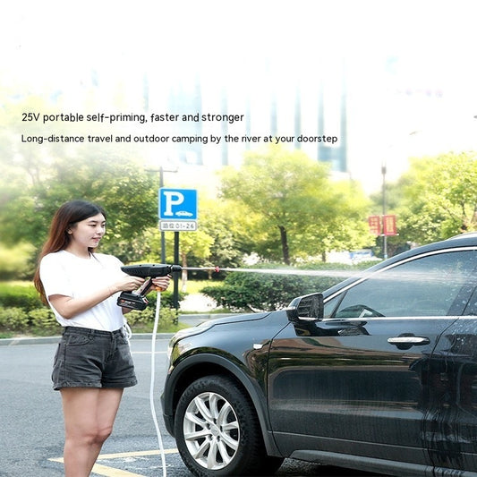 Portable Car Washing Machine Household Wireless Lithium Battery Car Washing Gun