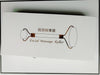 Natural Powder Crystal Jade Roller Beauty Face-lifting Double-head Massager - happyshop365247