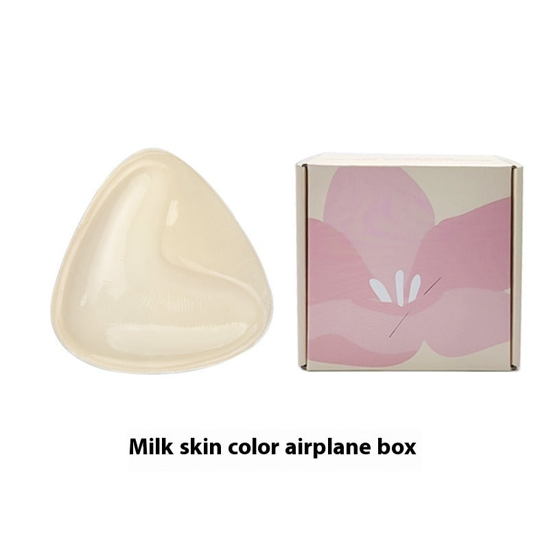 Double Sided Adhesive Sticky Bra Inserts Push Up Thick Sponge Breast Lift Pads Women Swimsuit Bikini Cup Enhancer - happyshop365247