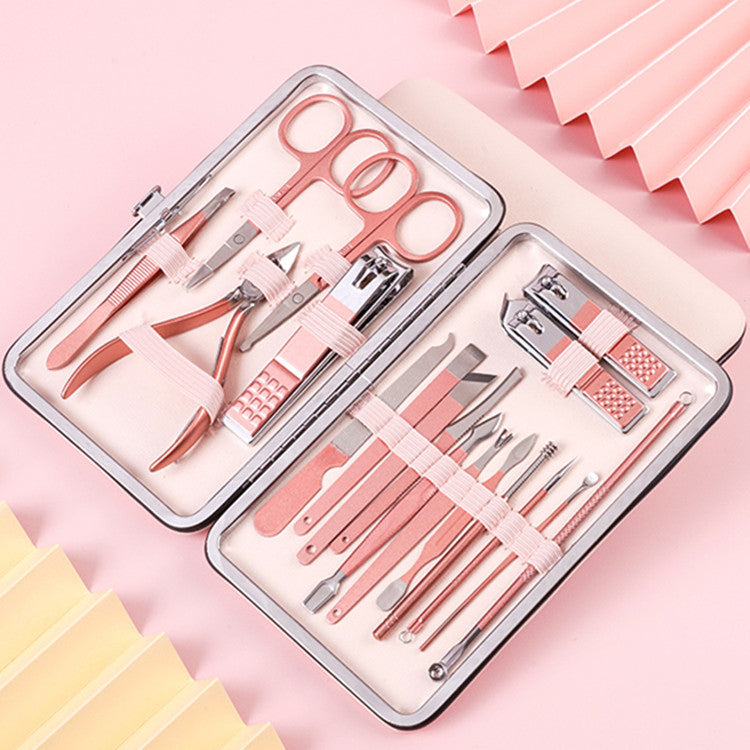 Nail set manicure set manicure pedicure scissors care tool - happyshop365247