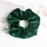 Flannel Hair Tie Hair Rope Amazon Velvet Fashion Ponytail Hair Accessories - happyshop365247