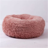 Round Long Hairy Autumn And Winter Nest Pad Cat Mattress - happyshop365247