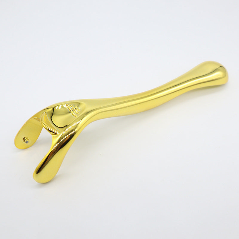 540 Roller Gold Handle Titanium Stainless Steel Import Beauty Instrument Pack - happyshop365247