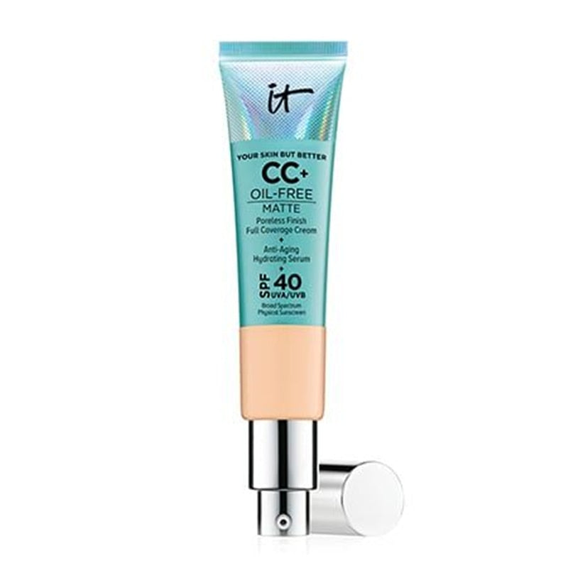 Face Concealer It Cosmetics Matte Oil-Control Cream Makeup Base Full Cover Dark Circle Eyes SPF 40 Brighten Skin CC+ Cream - happyshop365247