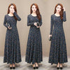 Dress Mother Dress Big Swing Dress Noble Long Skirt Women - happyshop365247
