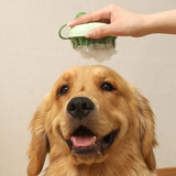Soft Silicone Pets Hair Remover Comb Handheld Bath Shower Hair Shampoo Massage Brush For Dogs Cats Cleaning Tools Pet Products - happyshop365247
