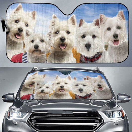 Car Sunshade Front Gear Heat Insulation Free Punch