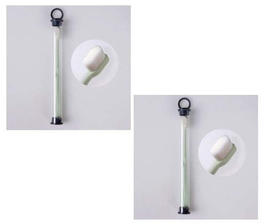 Ultra-fine Toothbrush Super Soft Bristle Deep Cleaning Brush Portable For Oral Care Tools Teeth Care Oral Cleaning Travel - happyshop365247