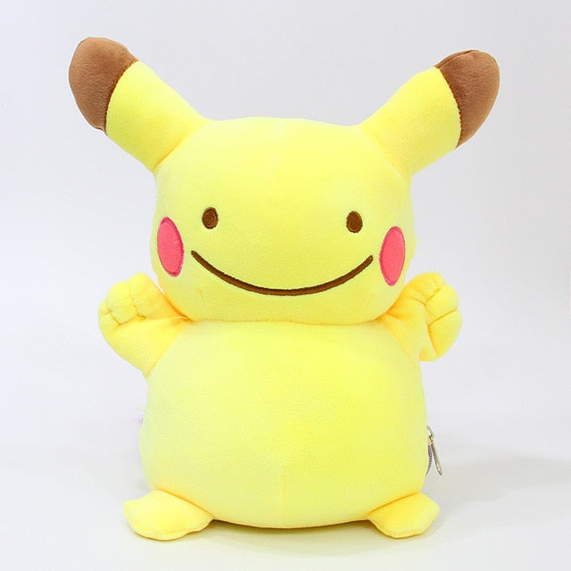 20cm Anime Pocket Animasl Ditto Pillow Cushion Transfer Pikachu Snorlax Squirtle Bulbasaur Stuffed Plush Dolls Toy Gift SA1947 - happyshop365247