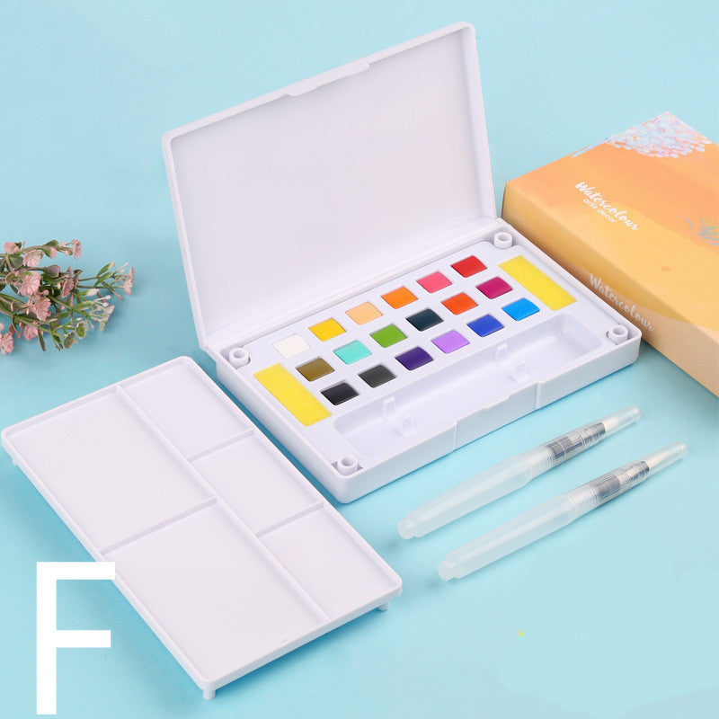 Solid Watercolor Paint Set Sketch Watercolor