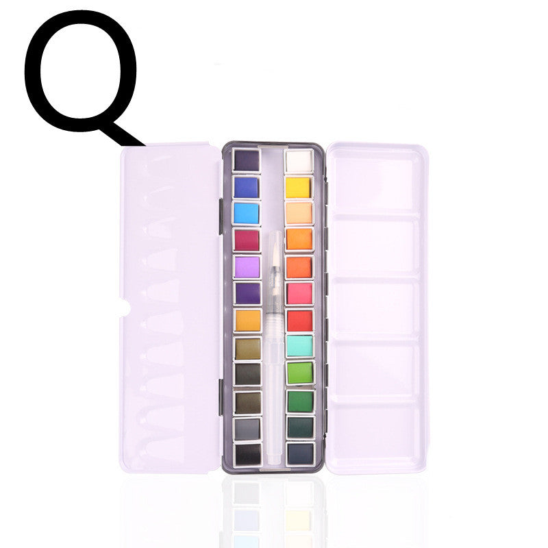 Solid Watercolor Paint Set Sketch Watercolor