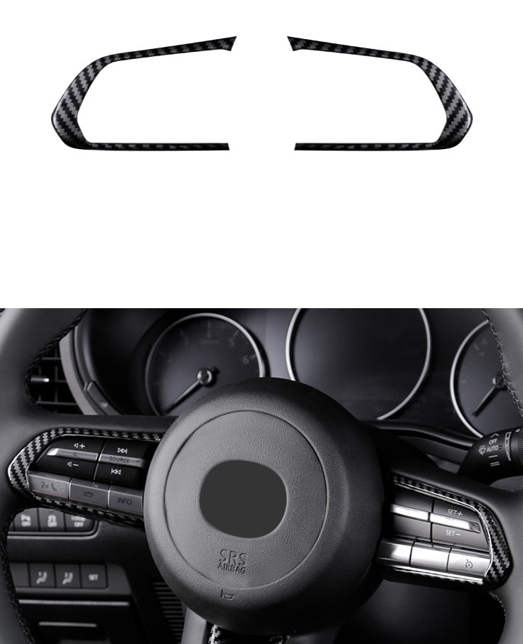 Mazda 3 Angkesaila modified interior carbon fiber decoration
