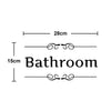 Home Bathroom Decor Wall Stickers Art Stickers Creative Home Decor Bathroom Cute Door Stickers - happyshop365247