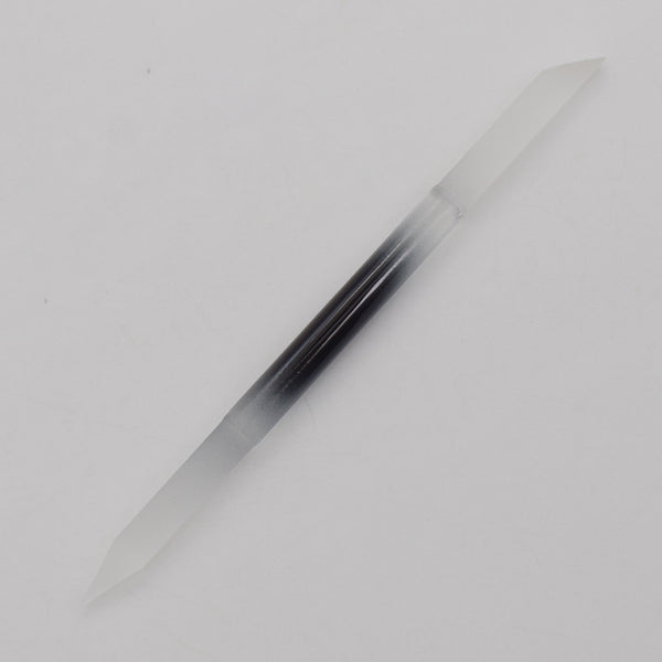 Full-color Cylindrical Glass Nail File Manicure Implement Manicure Household Double-headed Nail-free