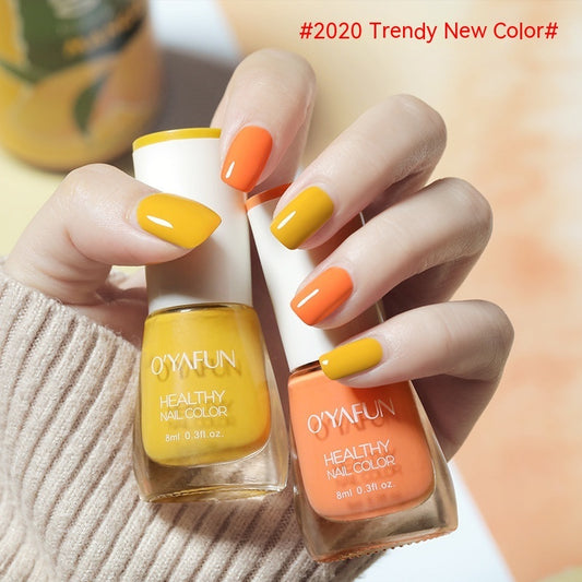 Nail Polish New Water-based Long-lasting Quick-drying Transparent - happyshop365247