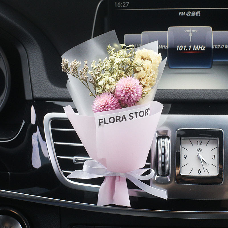 Dried Flower Car Air Outlet Air Conditioner Perfume Aromatherapy Pieces