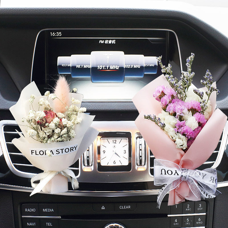 Dried Flower Car Air Outlet Air Conditioner Perfume Aromatherapy Pieces