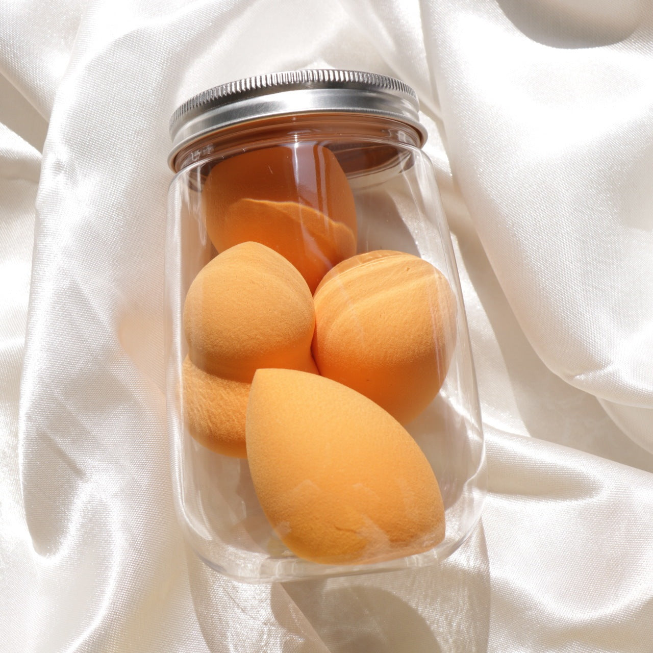 Canned Powder Puff Beauty Egg Box Makeup Sponge Set - happyshop365247