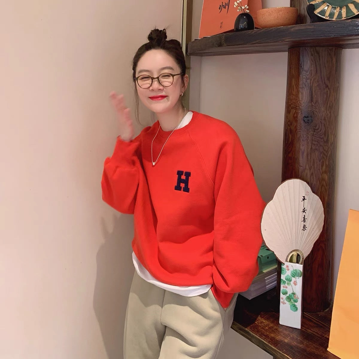 Fall Women's Clothing Pullover Sweater - happyshop365247