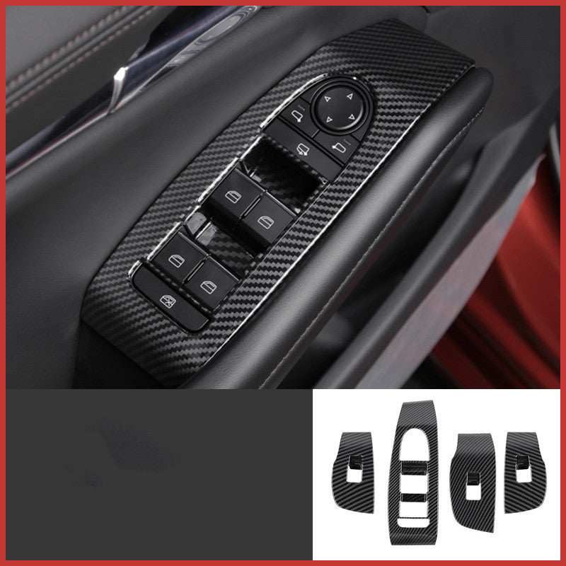 Mazda 3 Angkesaila modified interior carbon fiber decoration