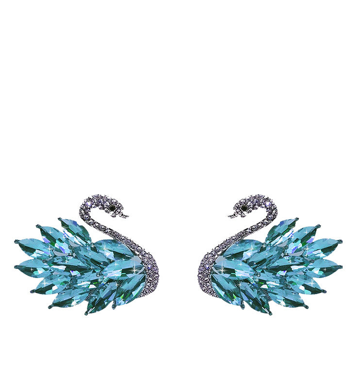 Car Crystal Diamond Swan Air Outlet Clip