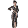 Sexy Lingerie Women's Lace Long Skirt Temptation Pajamas Hair