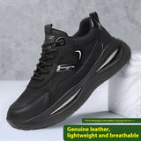 Leather Casual White Shoes Men's Outdoor Mountaineering - happyshop365247