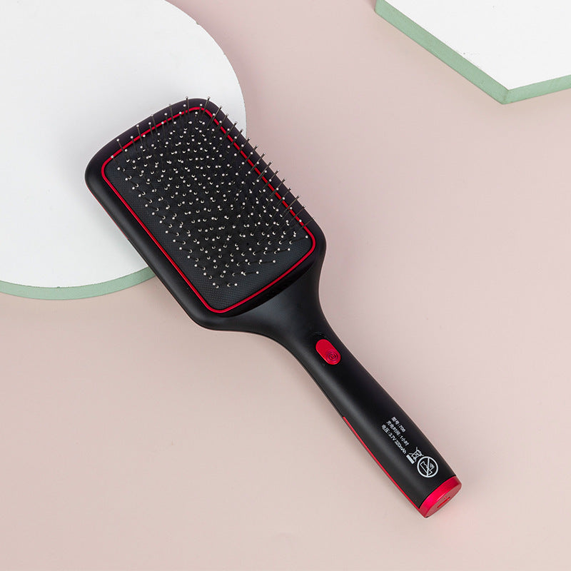 Wireless Charging Straight Hair Comb Negative Ion Blowing Vibration Beauty Supplies - happyshop365247