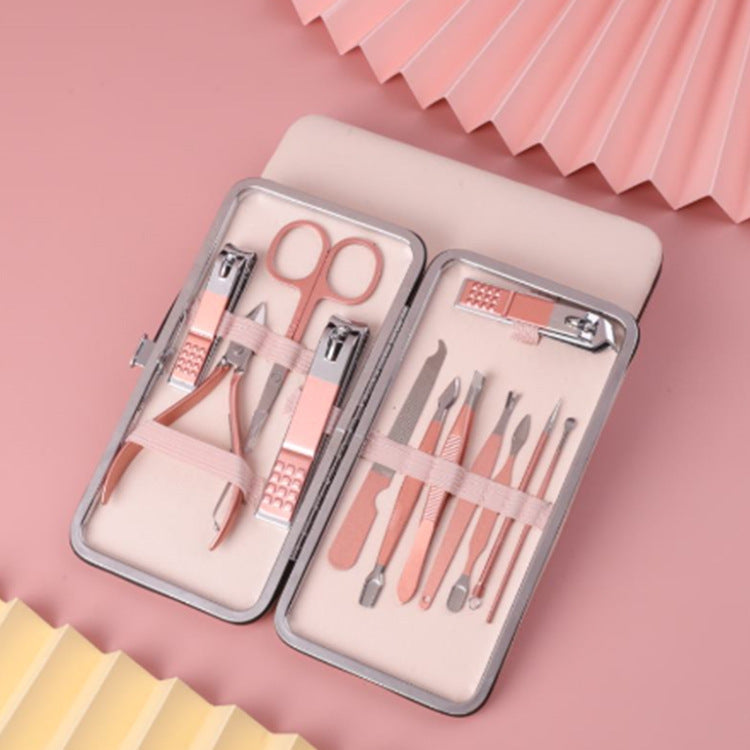 Nail set manicure set manicure pedicure scissors care tool - happyshop365247