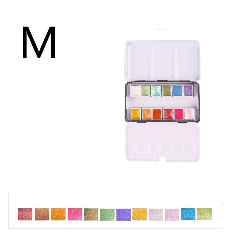 Solid Watercolor Paint Set Sketch Watercolor